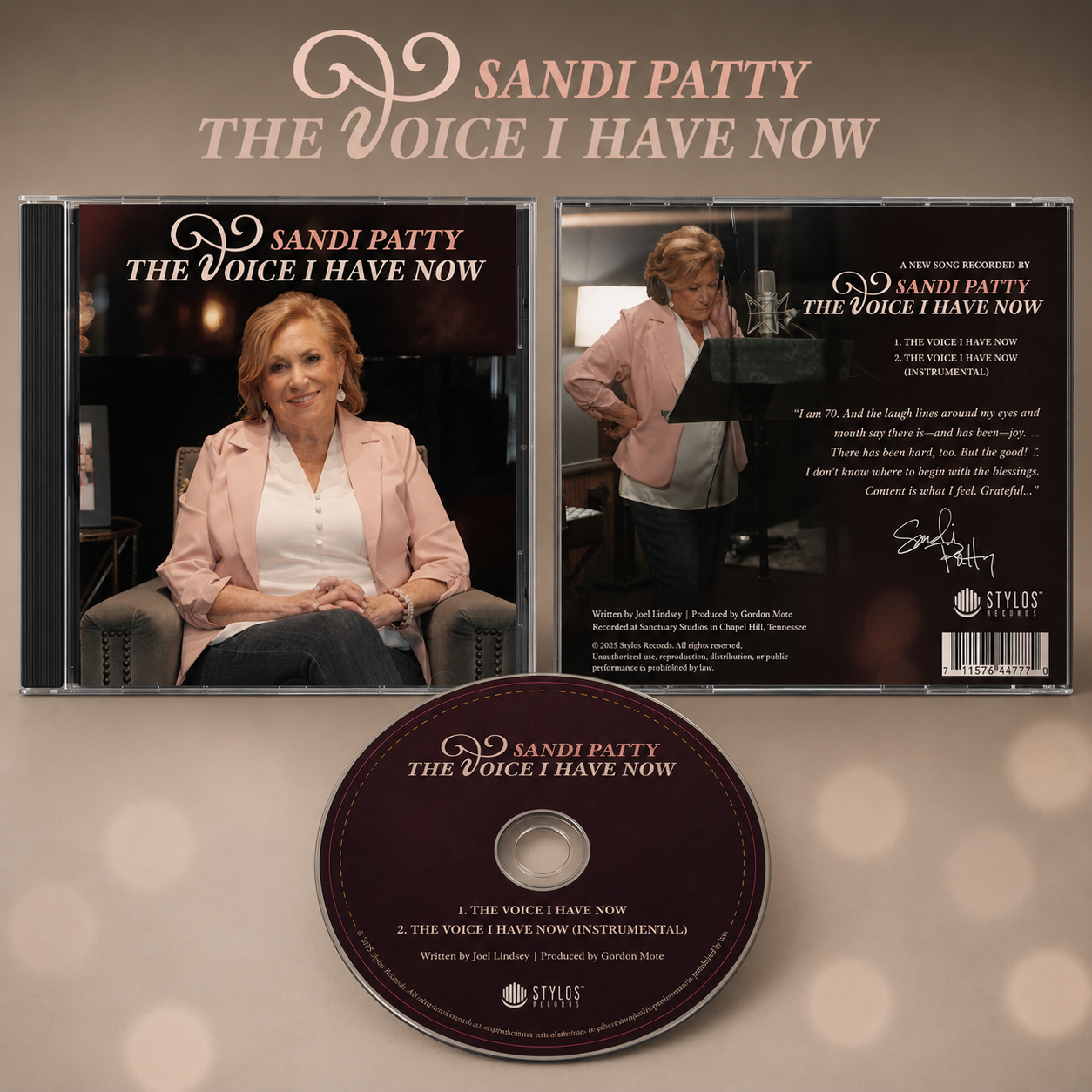 The Voice I Have Now – CD