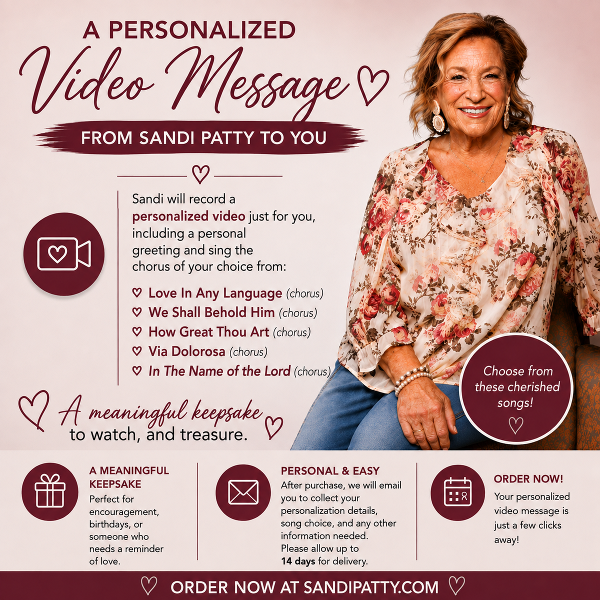 A Personalized Video Message from Sandi