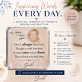 The Voice I Have Now – Inspirational Magnet